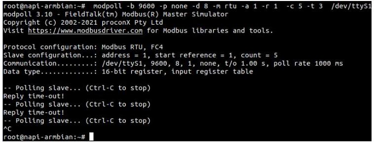 Ошибка timeout неправильного порта