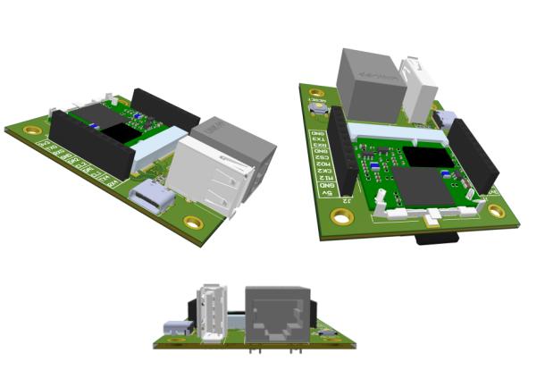 Плата разработчика с USB-C питанием