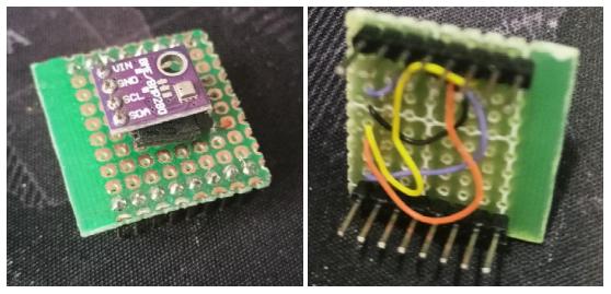 Датчик BMP280 на монтажке