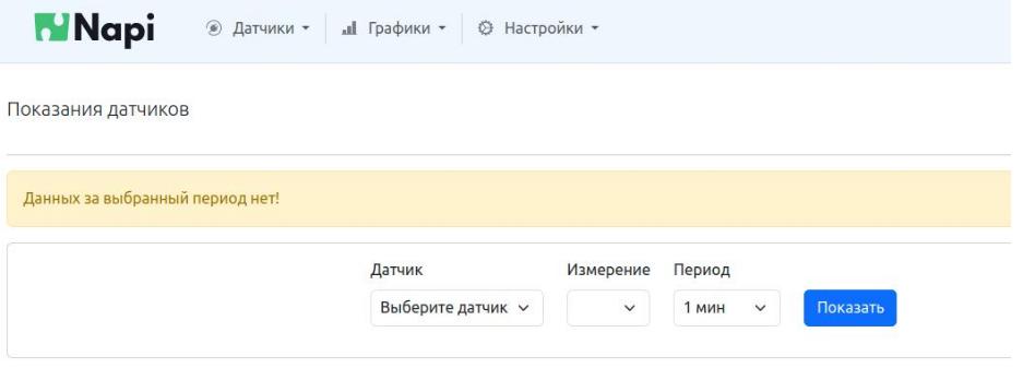 Ошибка опроса локального датчика