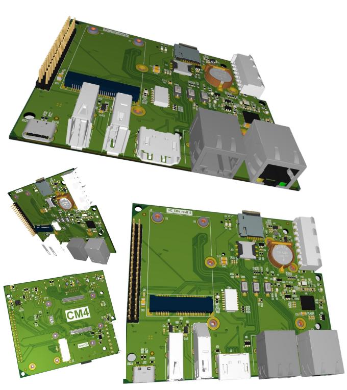 Одноплатный компьютер FCU3566 на основе OrangePi CM4
