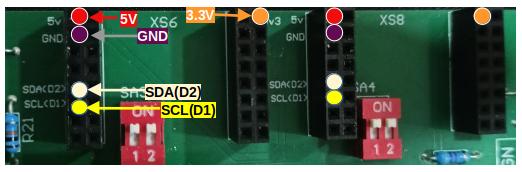 Слот i2c для датчиков