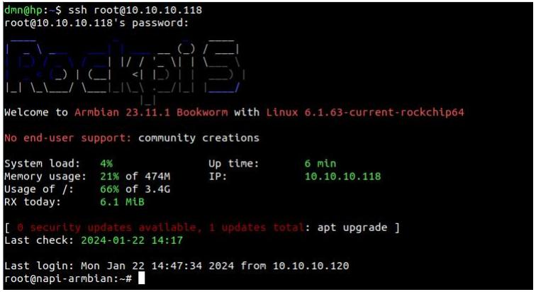 Подключение по SSH